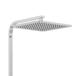 Milan Deluxe Cool Touch Square Thermostatic Shower (300 X 300mm Head - Chrome) -Bathroom Supply Shop mil2ct d1