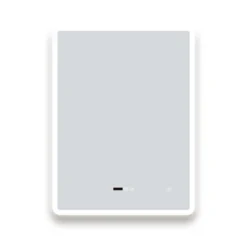 Toreno 600 X 800mm LED Bluetooth Mirror Incl. Shaver Socket + Anti-Fog -Bathroom Supply Shop mir010n d1