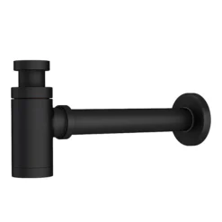 Arezzo Matt Black Trap And Isolating Set -Bathroom Supply Shop mrtismb d2
