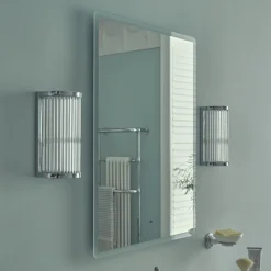 Heritage Stanmer 600 X 800mm Illuminated Rectangle Mirror With Demister Pad -Bathroom Supply Shop mstnf6080 d1