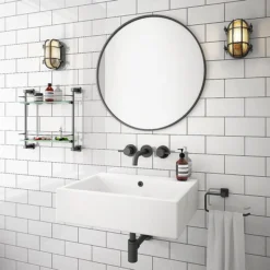 Milton 600 X 460 Wall Hung Rectangular Basin (0 Tap Hole)