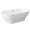 Novus 1700 X 805 Double Ended Bath With Chrome Waste