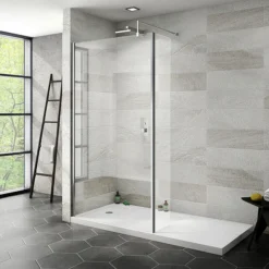 Nova Wet Room Screen - Various Sizes (1850mm High) -Bathroom Supply Shop nv0 new d1
