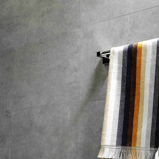 Orion Concrete Beton Waterproof Wall Tile Shower Panels - 375 X 650mm 3 Orion Concrete Beton Waterproof Wall Tile Shower Panels - 375 X 650mm - Image 3