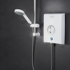 Aqualisa - Quartz Electric Shower - White/Chrome