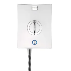 Aqualisa - Quartz Electric Shower - White/Chrome 7 Aqualisa - Quartz Electric Shower - White/Chrome -Bathroom Supply Shop qze8521 d2