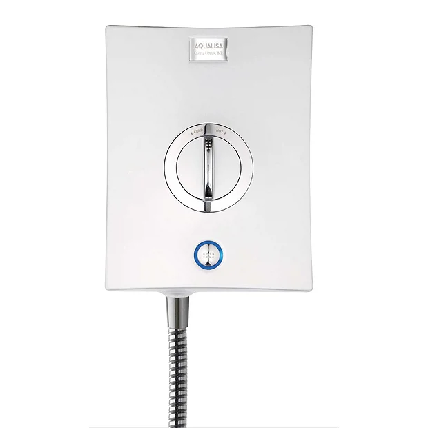 Aqualisa - Quartz Electric Shower - White/Chrome 4 Aqualisa - Quartz Electric Shower - White/Chrome - Image 4