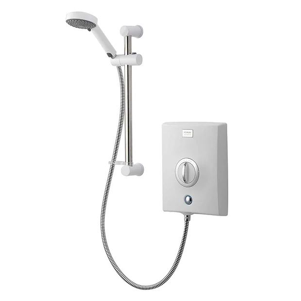 Aqualisa - Quartz Electric Shower - White/Chrome 2 Aqualisa - Quartz Electric Shower - White/Chrome - Image 2