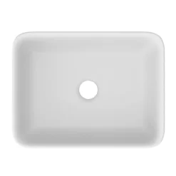 Salou Semi Recessed Basin 0TH - 480 X 375mm -Bathroom Supply Shop salousemirecessedbasinnd1