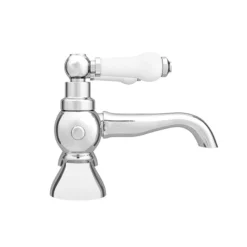Chatsworth 1928 Traditional White Lever Bath Filler Tap -Bathroom Supply Shop trad018dd2