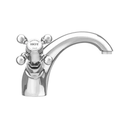 Chatsworth 1928 Traditional Crosshead Mono Basin Mixer Tap -Bathroom Supply Shop trad05d detail1