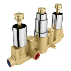 Trafalgar Traditional Triple Thermostatic Shower Package With Head + Handset 10 Trafalgar Traditional Triple Thermostatic Shower Package With Head + Handset -Bathroom Supply Shop tradpk01 d2