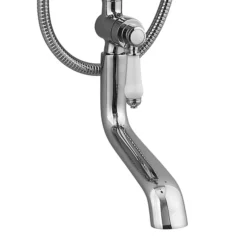Trafalgar Traditional Triple Exposed Valve With Spout - Chrome -Bathroom Supply Shop trafalgartraditionaltripleexposedvalvewithspoutchromed1