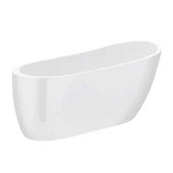 Toreno 1700 Modern Slipper Free Standing Bath 9 Toreno 1700 Modern Slipper Free Standing Bath -Bathroom Supply Shop turin1665modernslipperfreestandingbathd2