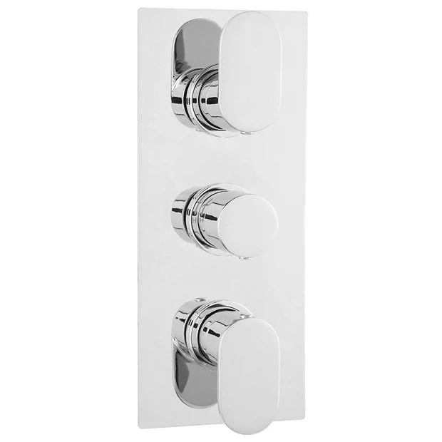 Ultra Ratio Concealed Thermostatic Triple Shower Valve 2 Ultra Ratio Concealed Thermostatic Triple Shower Valve - Image 2