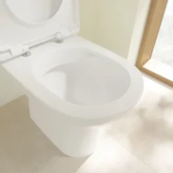 Villeroy & Boch Villeroy And Boch O.novo Compact Rimless Close Coupled Toilet (Bottom Entry Water Inlet) + Soft Close Seat 6 Villeroy & Boch Villeroy And Boch O.novo Compact Rimless Close Coupled Toilet (Bottom Entry Water Inlet) + Soft Close Seat -Bathroom Supply Shop vbonsisc d1