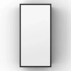 Venice Black 300 X 600mm Mirror With Open Shelves -Bathroom Supply Shop venmir3060 d4 611749