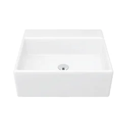 Cubetto 340 X 295mm 0TH Compact Basin 7 Cubetto 340 X 295mm 0TH Compact Basin -Bathroom Supply Shop ves0370th n d1