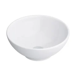 Runda Round Counter Top Basin 0TH - 380mm Diameter 8 Runda Round Counter Top Basin 0TH - 380mm Diameter -Bathroom Supply Shop ves979 d1