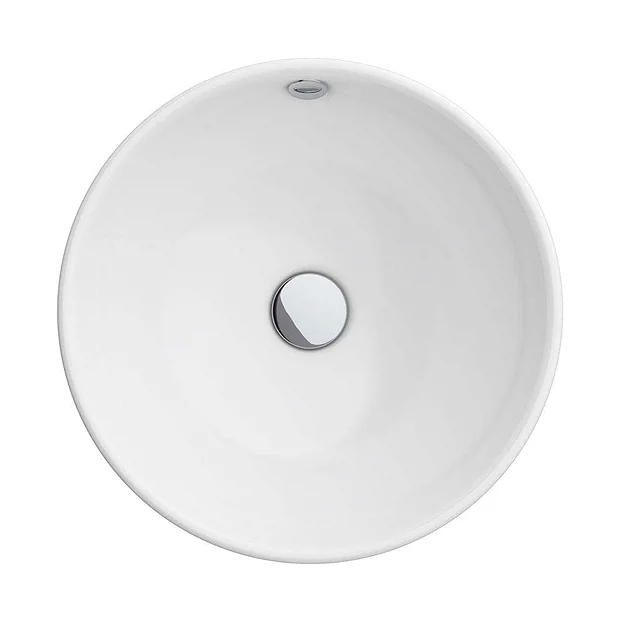 Runda Round Counter Top Basin 0TH - 380mm Diameter 3 Runda Round Counter Top Basin 0TH - 380mm Diameter - Image 3