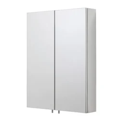 Croydex Anton Double Door Stainless Steel Mirrored Bathroom Cabinet -Bathroom Supply Shop wc756105ai1