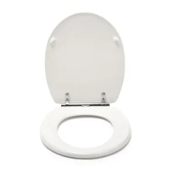 Croydex Lugano White Flexi-Fix Toilet Seat With Soft Close And Quick Release -Bathroom Supply Shop wl601022h d2