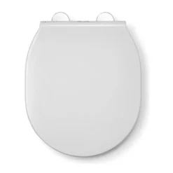 Croydex Bolsena White Flexi-Fix Toilet Seat With Soft Close -Bathroom Supply Shop wl602822h d1
