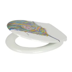 Croydex Angus McCoo Flexi-Fix Toilet Seat By Steven Brown Art -Bathroom Supply Shop wl604022 d4